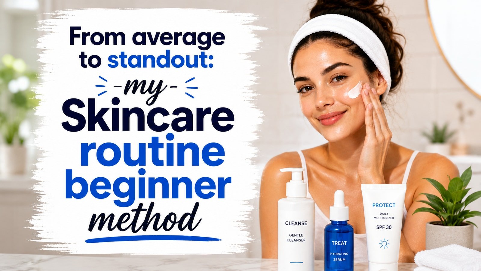 From average to standout: my Skincare routine beginner method
