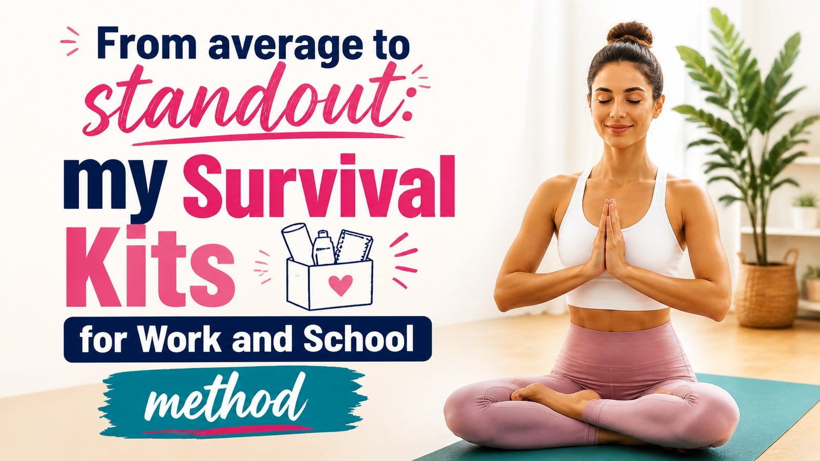 From average to standout: my Survival Kits for Work and School method