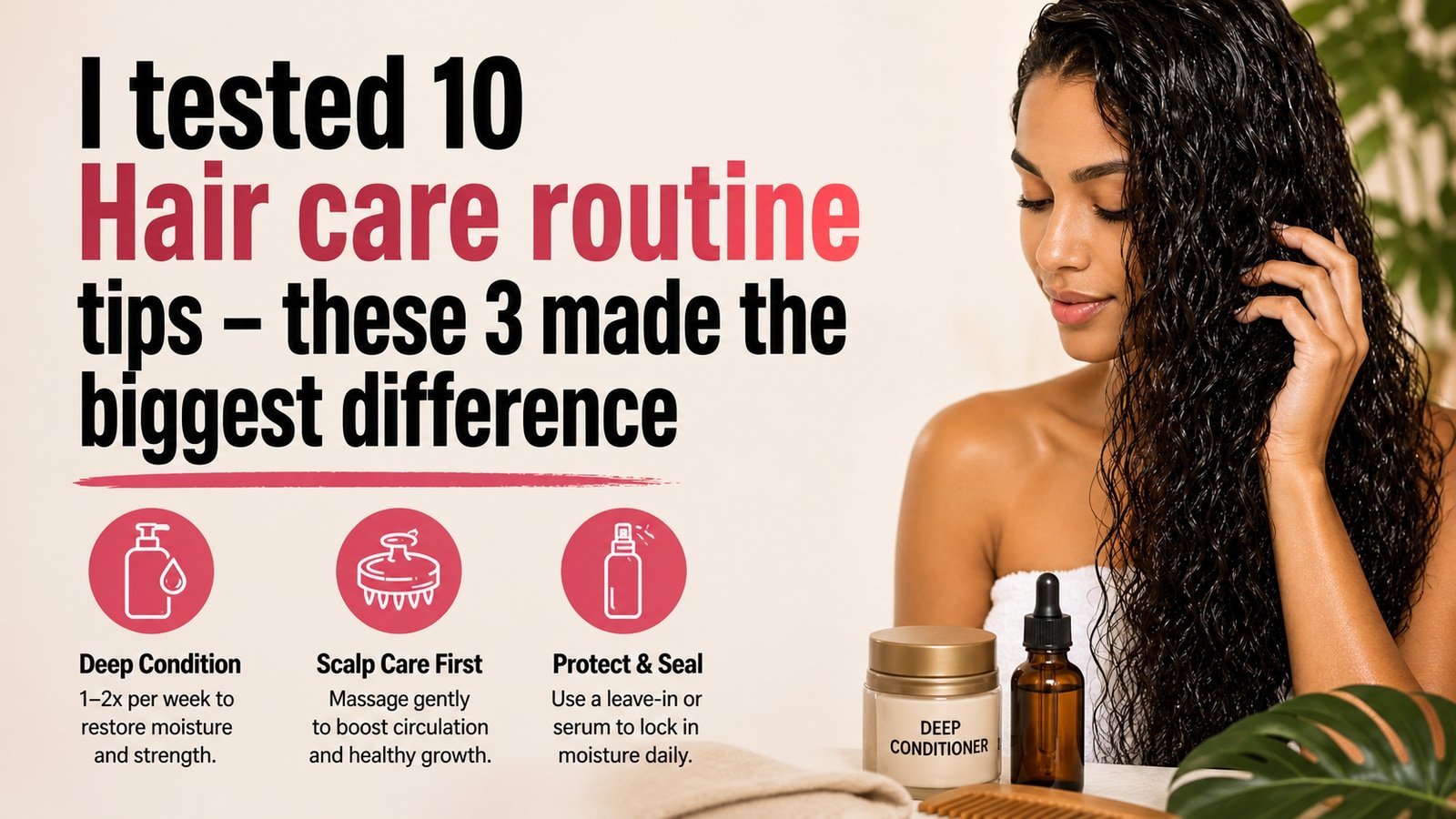 I tested 10 Hair care routine tips - these 3 made the biggest difference