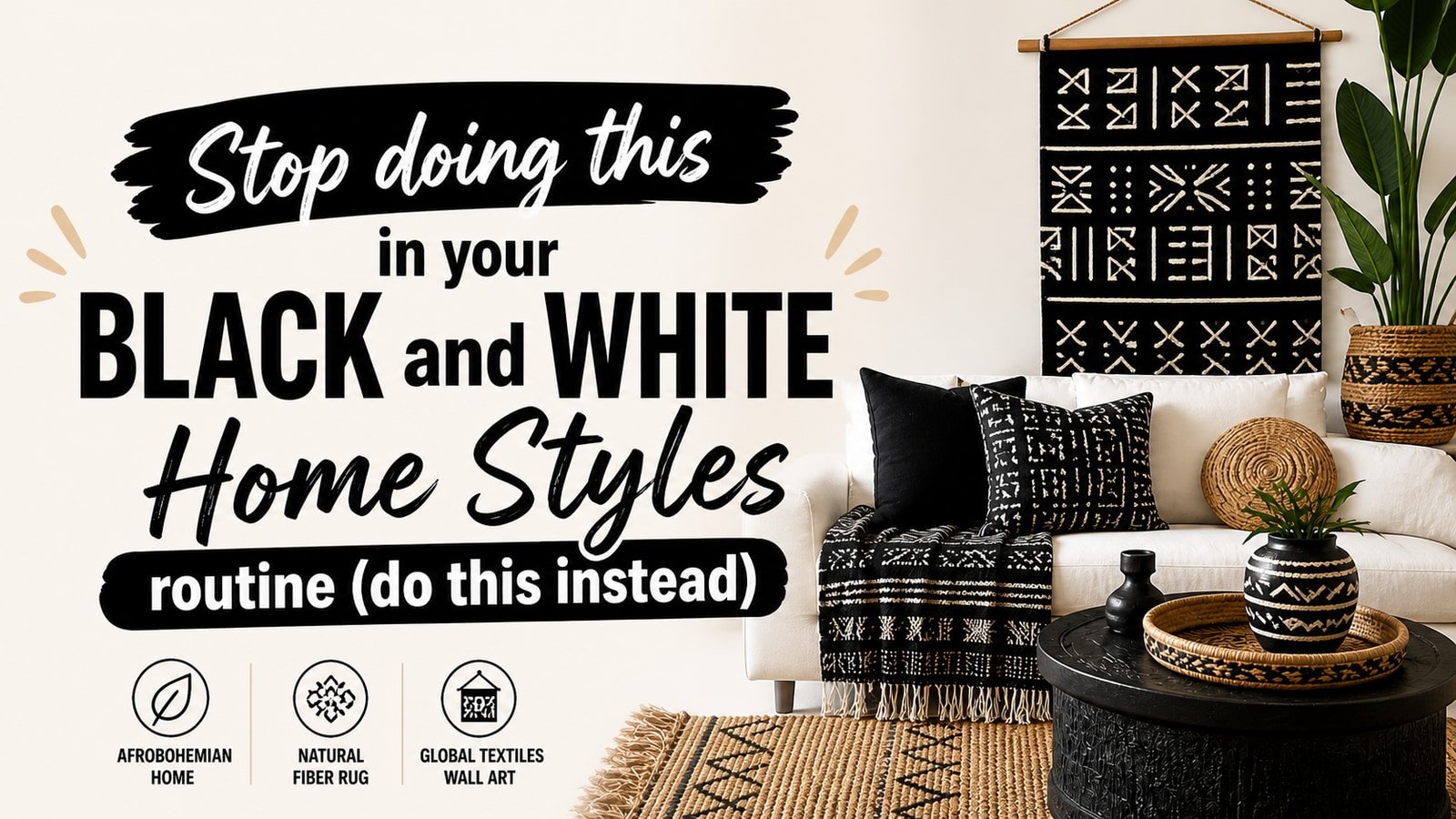 Stop doing this in your Black and White Home Styles routine (do this instead)