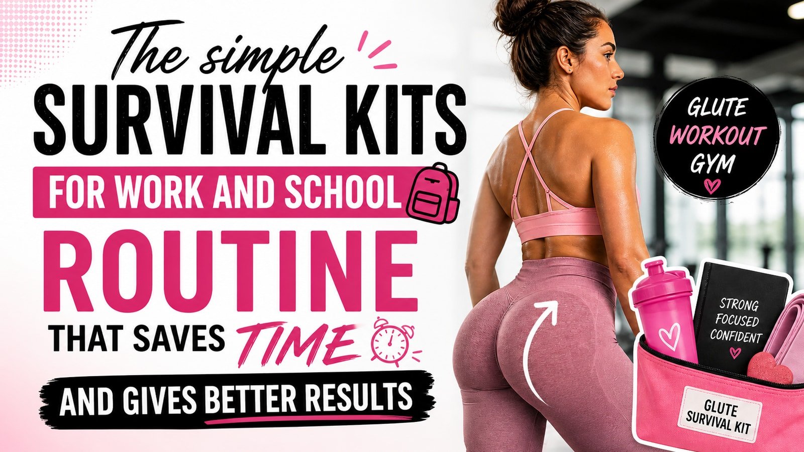 The simple Survival Kits for Work and School routine that saves time and gives better results
