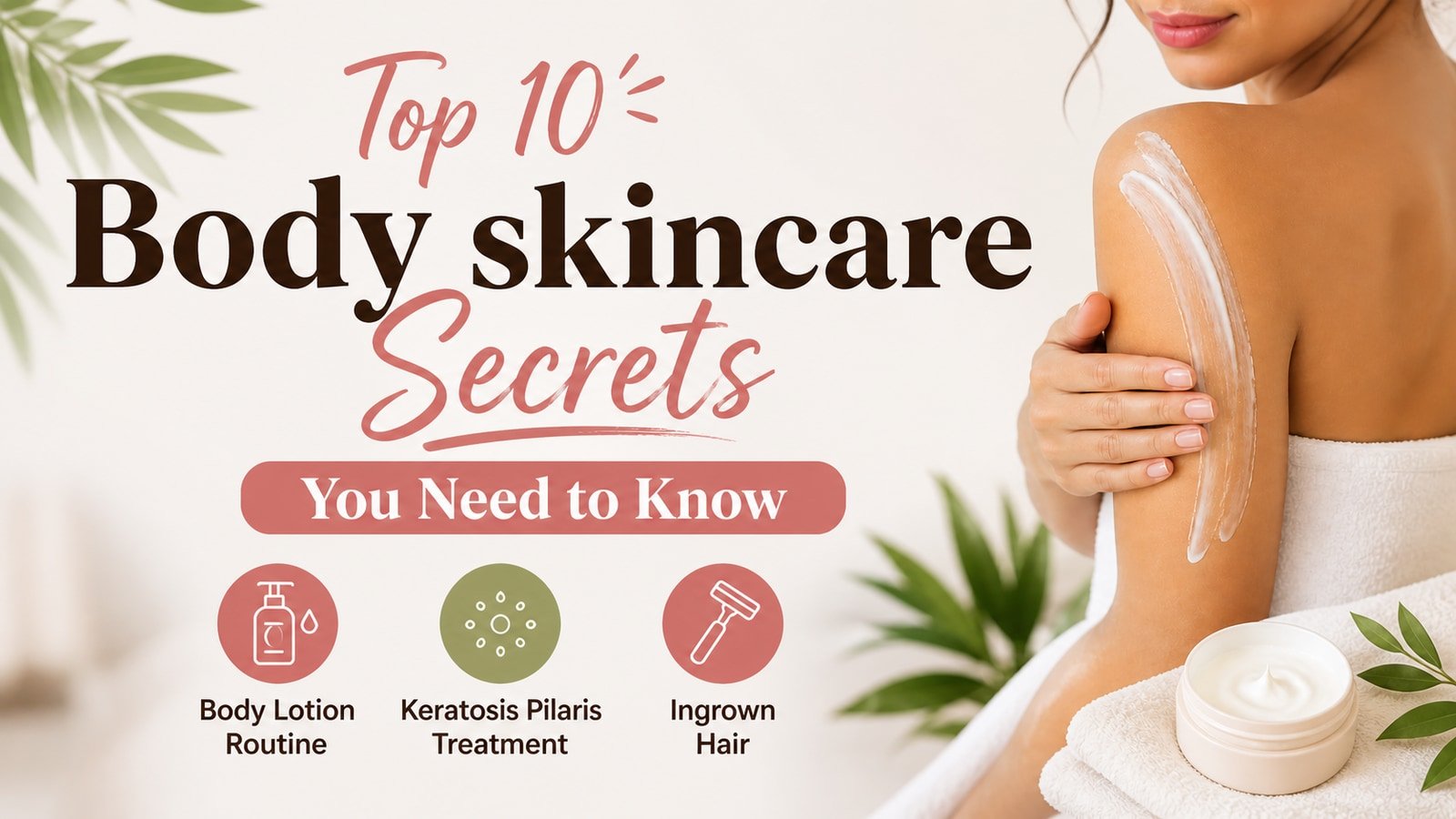 Top 10 Body skincare Secrets You Need to Know