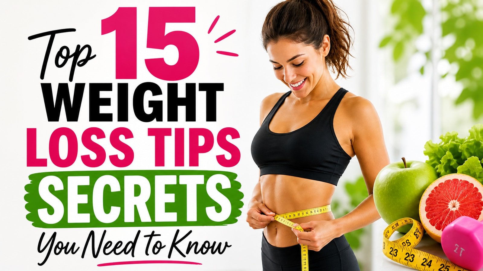 Top 15 Weight loss tips Secrets You Need to Know