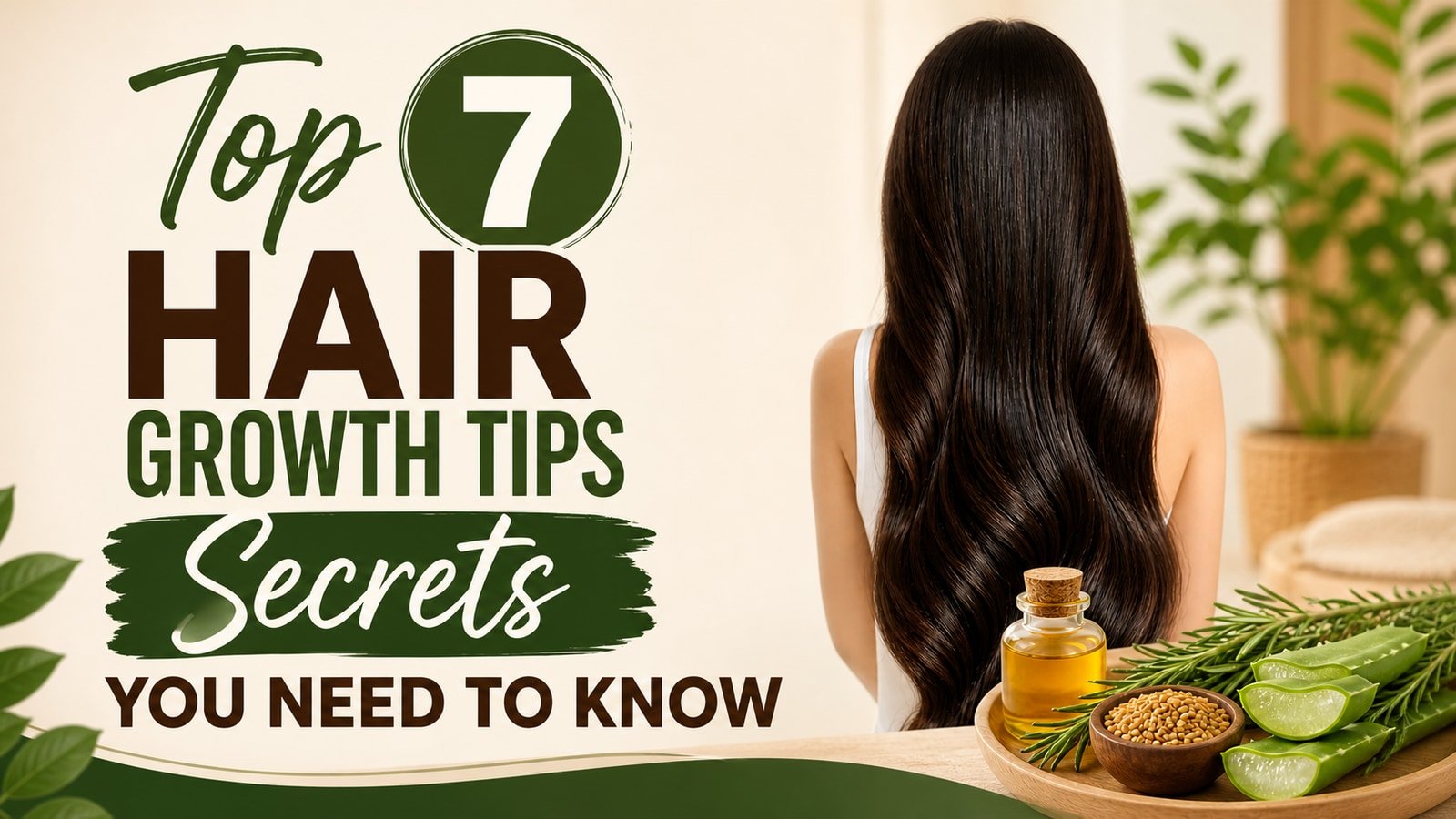 Top 7 Hair growth tips Secrets You Need to Know