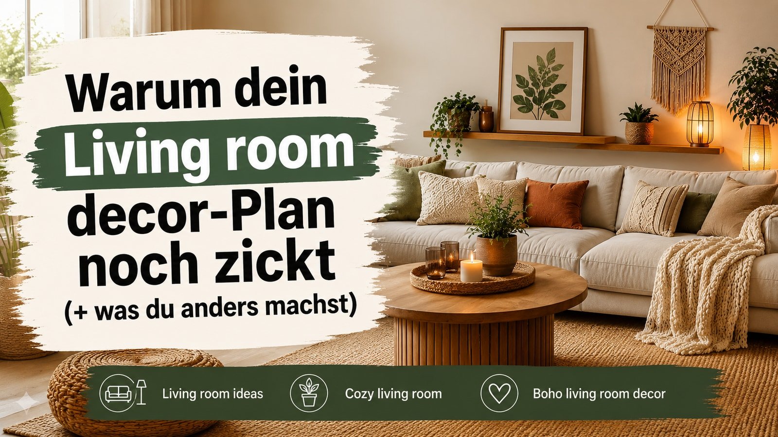 Warum dein Living room decor-Plan noch zickt (+ was du anders machst)